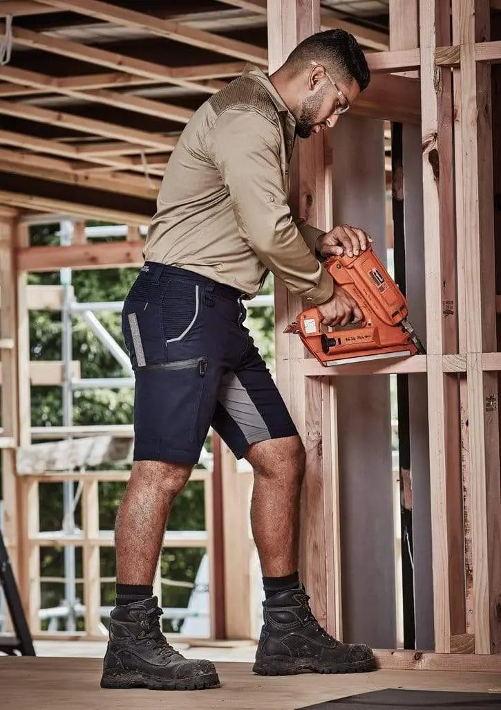 SYZMIK Men’s Streetworx Stretch Short ZS340 Metro Workwear.